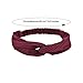 TecUnite 8 Pieces Knotted Headbands Stretchy Headbands Crochet Wraps Turban Head Wraps Hair Accessories for Women Girl, 8 Colors