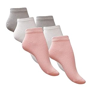 Vincent Creation Bambus sneakersokken voor dames en heren, bamboesokken, 6 paar