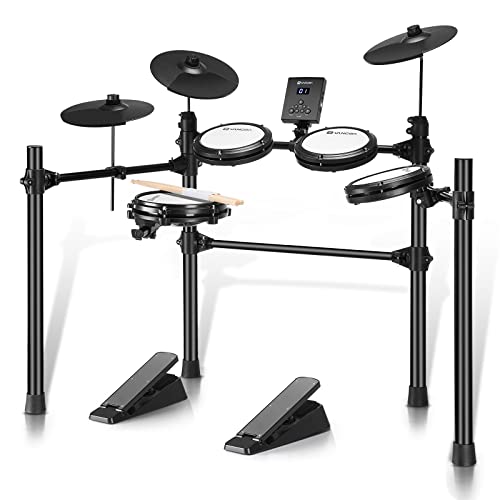 Vangoa Electronic Drum Set Junior Electric Drum Kit for Kids Beginner