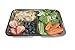 Stainless Steel Lunch Box with 3 Compartments - Eco Friendly Bento Container with a Complimentary BPA Free Plastic Lid for Kids and Adults