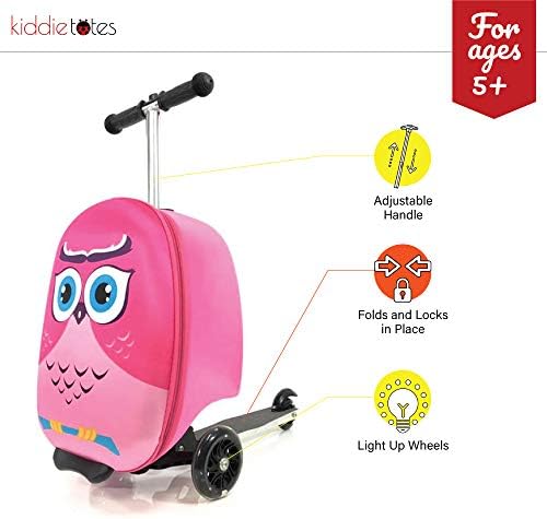 light up wheels suitcase