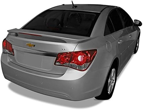 Dawn Enterprises Cruze-PED Lighted Custom Style Pedestal Spoiler Compatible with Chevrolet Cruze - ICE Blue (GLF)