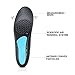 Vbiger Shoe Inserts Memory Form Insoles Gel Insole with Excellent Shock Absorption for Arch Support