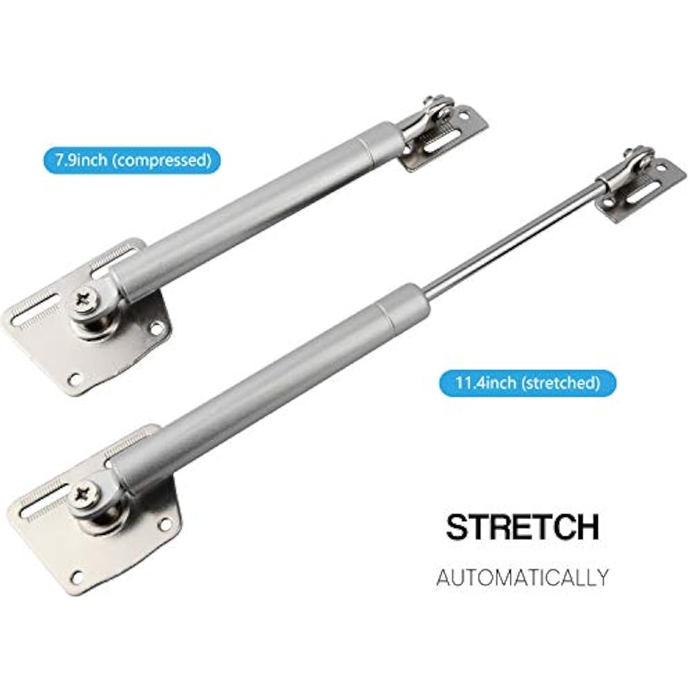 100N/22lb Gas Spring Hinge Slow Down Drop Leaf Desks Slowly Open Pack eBay