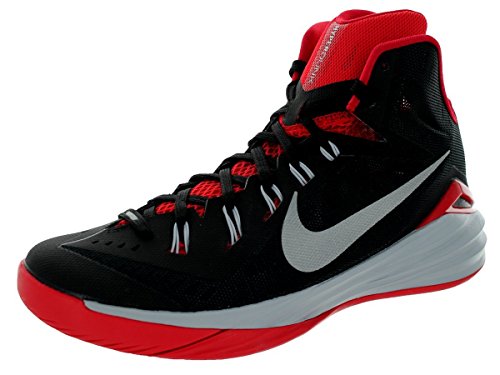 Nike Men s Hyperdunk 2014 Blck/Mtllc Slvr/Unvrsty Rd/Wlf Basketball Shoe 12 Men US
