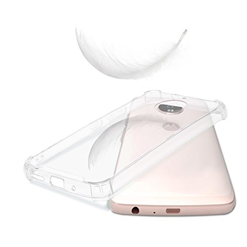 Moto G5S Plus Case, Beyondcell transparent Clear Hybrid Bumper Case Cover Motorola Moto G5S Plus (Parasailing) - Thumbnail 3
