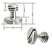 2 Steel Screw 3/8