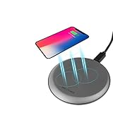 GEEKLIN Fast Wireless Chargers Wireless Charging Pad Quick Charge 5W for iPhone X/iPhone 8/8 Plus/Nexus/Xperia 10W for Galaxy S8/S8+/S7/S7 Edge(AC Adapter Not Included)