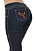 3028 -U-Turn Jeans, Colombian Design Butt lift, Levanta Cola, Straight leg Jeans