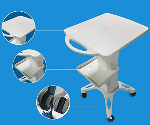 CART Household Medical Utility Carts Hand Trucks Desktop Beauty Equipment Cart Small Bubble Cart Mobile Base Multi-Function Storage Shelf Beauty Salon Trolley - Thumbnail 6