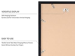 PEALSN 11x14 Picture Frame, Display Pictures 8 x 10