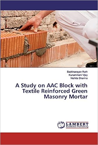 A Study on AAC Block with Textile Reinforced Green Masonry Mortar