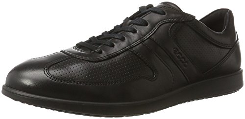 ECCO Men's Indianapolis Classic Tie Fashion Sneaker, Black, 43 EU/9-9.5 M US