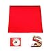 Hangnuo Silicone Non Stick Swiss Roll & Roulade Baking Sheet 12.4X10.6X0.35 Inches Red