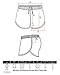 VBRANDED Men's American Flag Side Split Running Shorts Medium Red/White/Blue