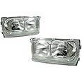 DEPO Headlight Fit for 1977-1985 Mercedes Benz W123 Mercedes Benz W123 (440-1101P-LD)