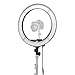 Flashpoint Photo/Video 13 Inch Dimmable LED 42W 5500K AC Powered Light Ring with Bag for, Makeup - Live Streaming & YouTube Video - Photography