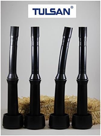 Rubber Cow Liners for Portable Milking Machine 12.3" Long By Tulsan (4 PCS) …
