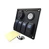 IZTOSS-DC12V-24V-DC-4-gang-Waterproof-marine-boat-RV-blue-led-switch-panel-with-led-Power-socket-and-42A-double-USB IZTOSS-DC12V-24V-DC-4-gang-Waterproof-marine-boat-RV-blue-led-switch-panel-with-led-Power-socket-and-42A-double-USB