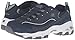 Skechers Sport Women's D'Lites Integrity Fashion Sneaker,Navy/White,8 M US