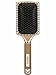 VAMIX Velvet Touch Paddle Hair Brush for Men Women & Kids, Detangling Brush for Straightening & Smoothing Hair(GOLD)