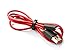 Alitutumao Replacement Charger Cable Power Supply Cord Compatible Wireless Beats by Dr.Dre Powerbeats 2 or 3 Solo Studio Headsets Earphones (Red 3.3ft)