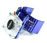 Integy RC Hobby T8074BLUE Motor Heatsink 540 Size w/ Cooling Fan for Slash, Stampede 2WD, Rustler & Bandit