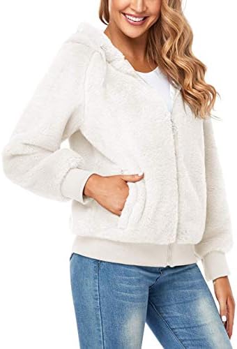 fuzzy fur bomber jacket