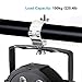 8 Pack 2 Inch Truss O Clamp Hooks Aluminum Alloy Lighting Mount for Stage Light Moving Head Light Par Light Spotlight Fits 48-51mm OD Tubing/Pipe, Heavy Duty Load 220lbs
