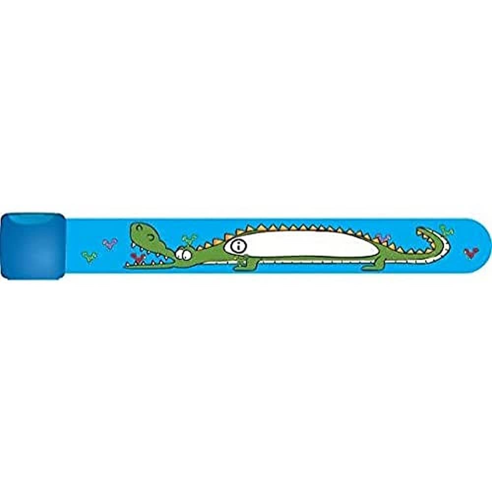 Infoband ID Wristband for Kids (Crocodile)