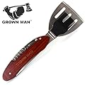 Grown Manâ„¢ BBQ Multi Tool - Includes Stainless Steel Spatula, Fork, Grill Brush, and more - Grilling Multitool for Backyard Grilling, Tailgating, and Camping