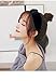 1Pcs Velvet Headbands for Women Knotted Headbands for Women Turban Headbands for Women Wide Headbands for Women Hairband Hair Hoops Hair Accessories,Black