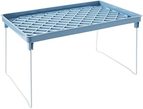 LINGZE Spice rack Kitchen Shelves Plastic Can be superimposed using Color options(38 * 23 * 22cm)