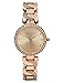 SO&CO New York Women's 5062.3 SoHo Quartz Crystal Accent 16K Rose Tone Chain Link Bracelet Watch