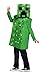 Creeper Classic Minecraft Costume, Green, Small (4-6)