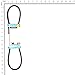 Murray 37x120MA Belt for Snow Throwers