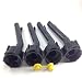 4 - Mr. Yellow Cap Fuel Gas Can Jug Spouts Nozzles, Rings & 1 Free Vent,  replaces Blitz 900302 900092 900094 Old Style - Please Read Description Thoroughly Before Ordering! Thank You primary