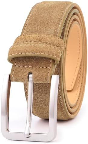 Amazon.com: Anderson's Men's Suede Belt, Navy B1, 32 : Clothing