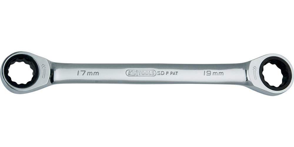 KS Tools 503.4504 12 x 13mm GearPlus Double Ring Ratchet Spanner