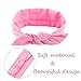4 Pack Knit Knot Headbands for Women Fall Winter Warm Hair Hoops Wide Headband Turban Twist Knot Hair Band