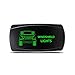 CH4x4 Rocker Switch Jeep Wrangler JK Windshield Lights Symbol – Horizontal - Green LED