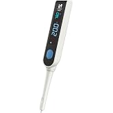 LOHAND Digital Salinity Meter, Range:0-50ppt, 1.000～1.037 Specific Gravity | Platinum Electrode &amp; Concave Surface for Lab-Grade Accuracy, 3-in-1 Saltwater Tester for Aquaculture, Aquarium, Marine, Pond