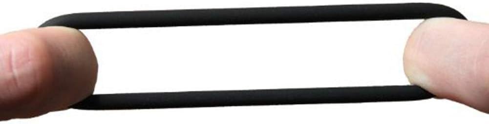 WELLGSHING Silicone Ring Men Soft Time Delay Silicone Enhanchment Bands Gel Hoop for Keeping Long time (3pcs)