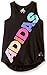 adidas Little Girls' Active Tank Tops, Black, 6X