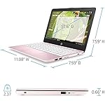 2020-HP-Stream-116-inch-Laptop-Computer-Intel-Celeron-N4020-Upto-28-GHz-4GB-RAM-32GB-eMMC-Storage-Windows-10-Home-13Hr-Battery-Life-Office-365-1Year-Rose-Pink
