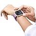 for Blaze Bands, Silicone Replacement Strap with Stainless Steel Frame for Blaze