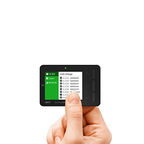 ISDT BattGo BG-8S Digital Battery Capacity Checker Battery Tester for LiPo/LiFe/ Li-ion/NiMH/Nicd