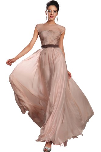 eDressit 2013 New Brown Round Neck Sleeveless Evening Dress (02131001), Online Clothing Store