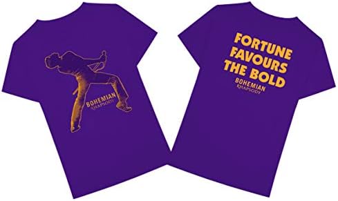 funibini Freddy Mercury Movie T-Shirts - Bohemian Rhapsody - Queen Movie Shirt