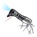 Suprent Tyre Pressure Gauge ,Tire Gauge, LED Backlit Torch with Tools and Life Hammer, Precision Instrument for Measuring Motor Tire Pressure